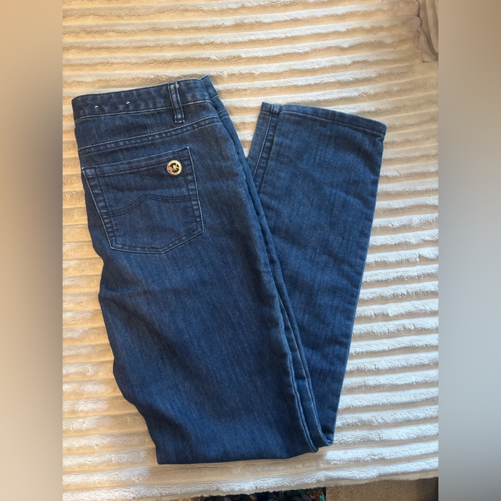Michael Kors Women’s Classic Blue Denim Jeans - Picture 3 of 3